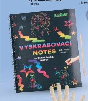 Vyškrabovací notes