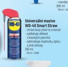 Univerzální mazivo WD-40 Smart Straw