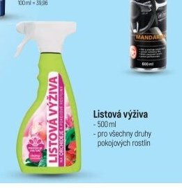 Listová výživa
