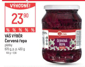 Červená řepa Váš Výběr
