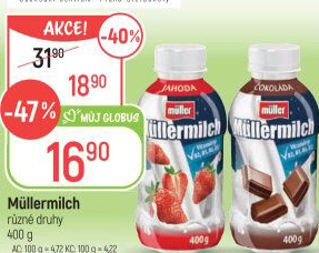 Nápoj mléčný Müllermilch Müller