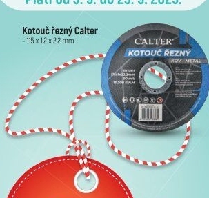 Řezný kotouč Calter