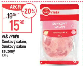 Salám šunkový Váš Výběr