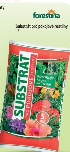Substrát pro pokojové rostliny Forestina