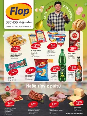 akční leták FLOP 3.9.2025-9.9.2025