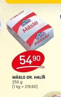 Máslo Dr. Halíř