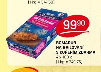 Romadur na grilování s kořením zdarma