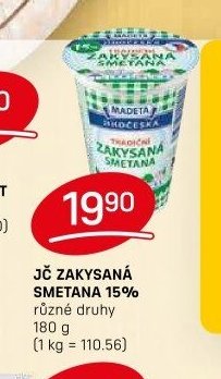 JČ Zakysaná smetana 15%