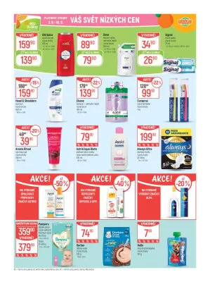 akční leták Globus 3.9.2025-9.9.2025