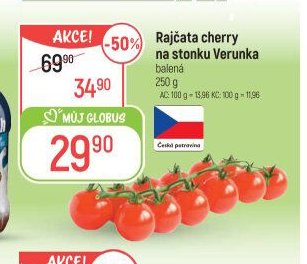 Rajčata cherry na stonku Verunka