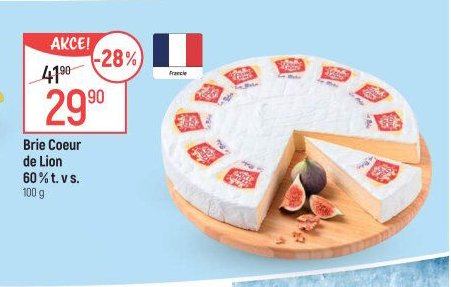 Brie Coeur de Lion 60 % t. v s.