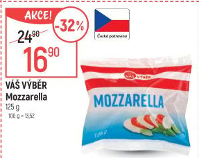 Mozzarella Váš Výběr