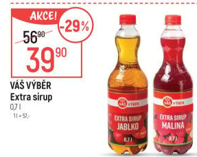 Sirup extra Váš Výběr