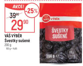 Švestky sušené Váš Výběr