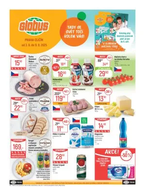 akční leták Globus 3.9.2025-9.9.2025