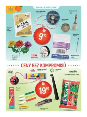 akční leták Globus 3.9.2025-9.9.2025