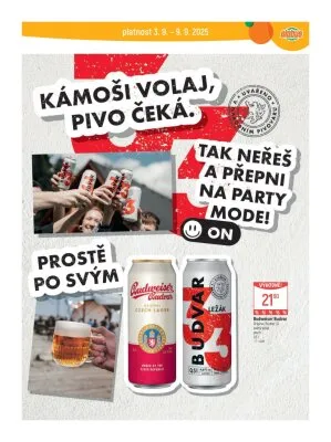 akční leták Globus 3.9.2025-9.9.2025