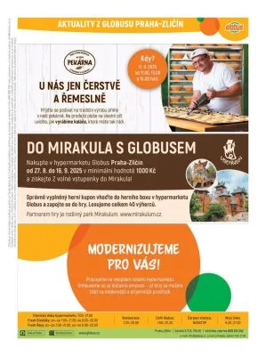 akční leták Globus 3.9.2025-9.9.2025