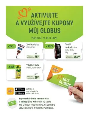 akční leták Globus 3.9.2025-9.9.2025