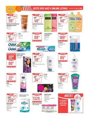 akční leták Globus 3.9.2025-9.9.2025