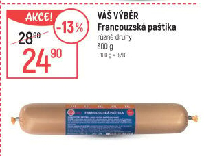 Paštika francouzská Váš Výběr