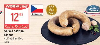 Paštika selská Globus