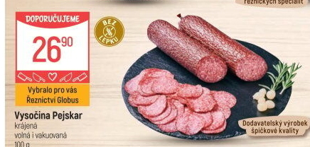 Salám Vysočina Pejskar