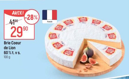 Sýr Brie Coeur de Lion