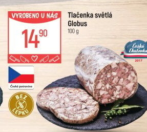 Tlačenka světlá Globus