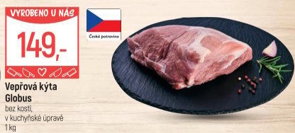 Vepřová kýta bez kosti Globus