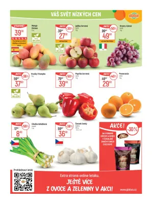 akční leták Globus 3.9.2025-9.9.2025