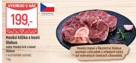 Hovězí krk s kostí Globus
