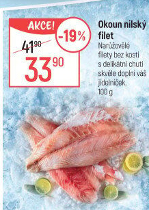 Okoun nilský filety