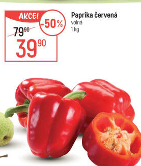 Paprika červená