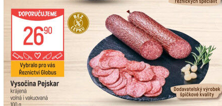 Salám Vysočina Pejskar