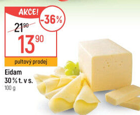 Sýr Eidam 30%