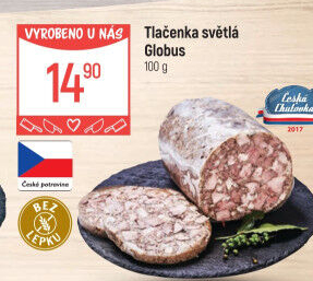 Tlačenka světlá Globus