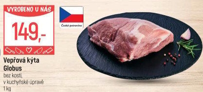Vepřová kýta bez kosti Globus