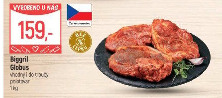 Vepřová plec marinovaná Biggril Globus