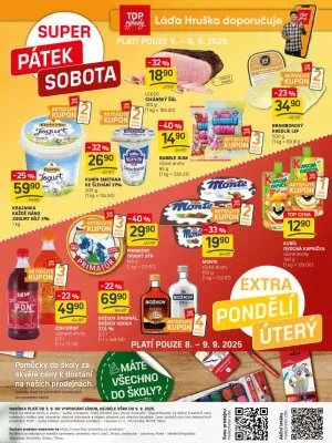 akční leták FLOP TOP 3.9.2025-9.9.2025