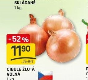 CIBULE ŽLUTÁ VOLNÁ 1 kg