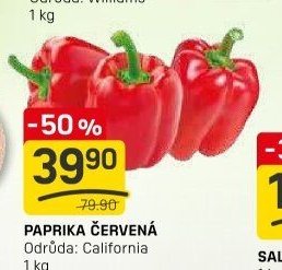 PAPRIKA ČERVENÁ 1 kg