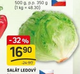 SALÁT LEDOVÝ 1 ks