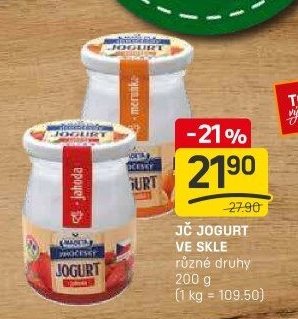 JČ JOGURT VE SKLE