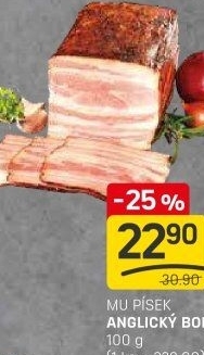 Anglický bok Maso uzeniny Písek
