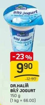 Bílý jogurt Dr.Halíř