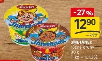 Dezert Smetánek Laktos