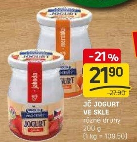 Jogurt ochucený jihočeský tradičníMadeta