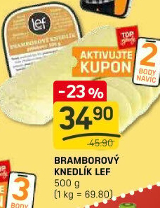 Knedlík bramborový Lef
