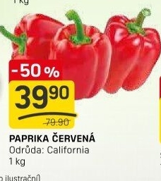 Paprika červená
